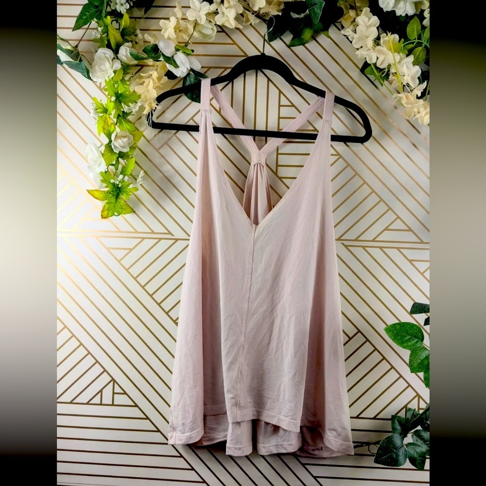 Lululemon Pink Athletic Tank Top Size 10?